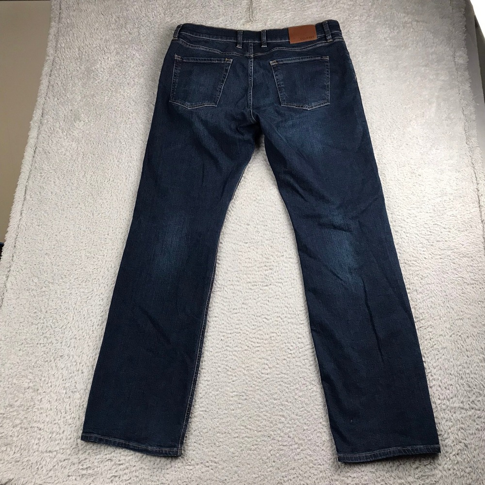 Tecovas Standard Jean Mens 36 (37x34) Dark Blue Straight Leg Stretch Denim - Picture 16 of 16